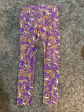 Disney LuLaRoe Purple Tigger Print Leggings